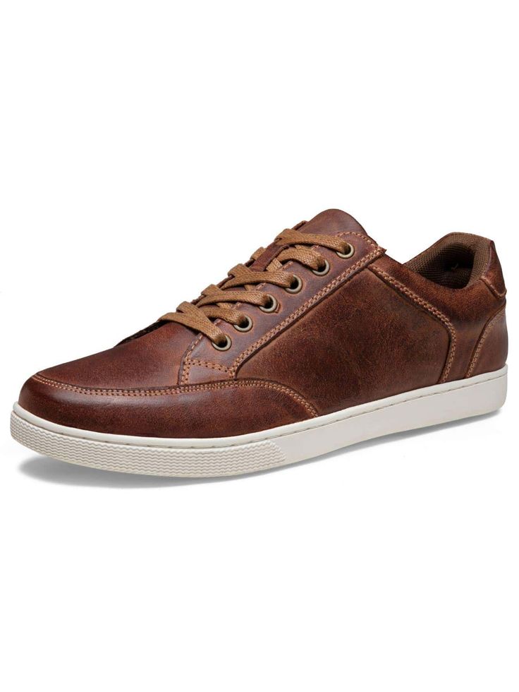 Brown sneakers