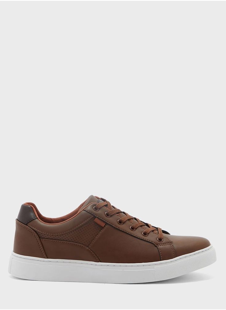 Brown sneakers